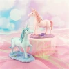 Unicorn Wedding Cupcake Toppers Birthday Cake Decoration moon bear Party Supplies Cupcake Toppers Wedding