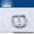 Import unique design zinc alloy custom letter logo belt pin buckle from China