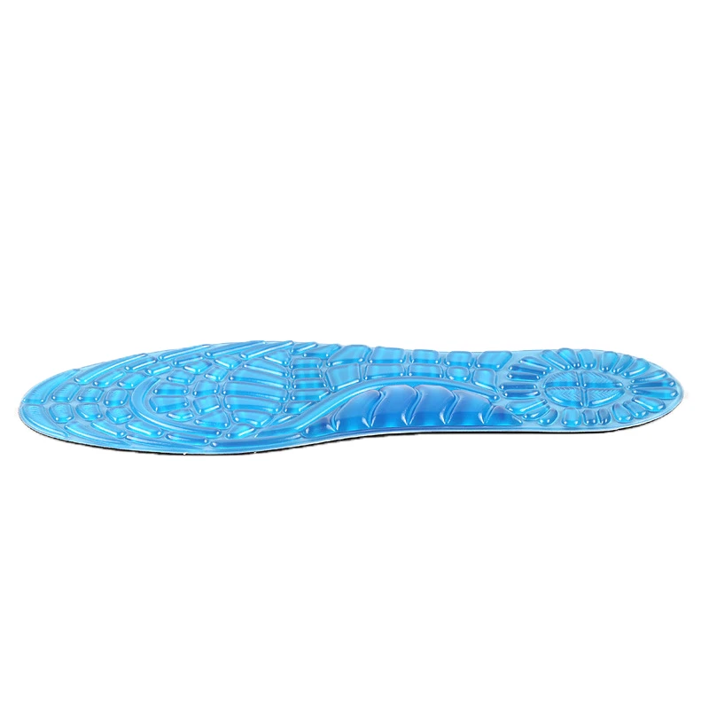 Unisex comfortable silicone gel full length gel shoe insoles