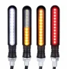 Universal Waterproof Sequential Switch Water Flowing LED Indicators Turn Signals Daytime/Brake Lights for Motorcycles