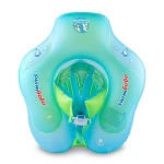 Upgrades Baby Swimming Float Ring Kids Inflatable Swim Ring with Safety Support Bottom Swimming Pool Accessories for 3-36 Months