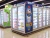 Import upright chiller supermarket glass freezer cold drink display cooler from China