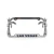 Import USA & CANADA Size Custom Metal Aluminum License Plate Frames from China