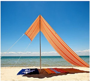 UV -RESISTANT canvas beach sun shelter tent