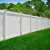 Veranda 6ft.Hx8ft.W White vinyl privacy fence panels gates,clear powdered vinyi