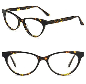 Vintage Cateye Acetate Optical Spectacle Eyeglasses  Frame for Women/Men
