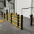 Import Warehouse Indoor Traffic Security Traffic Plastic Road Safety Ground Poly Barrier from China