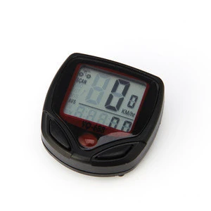 Waterproof 15 Function LCD Bike Bicycle Odometer Speedometer Cycling Speed Meter