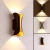 Import Waterproof Outside Wall Lighting Indoor Outdoor Metal Wall Lamp Warm White Spot Night Light Modern LED Wall Light Sconces from China