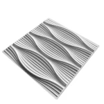 Waterproof Paintable 3D PVC Wall Panels for Walls Decorative