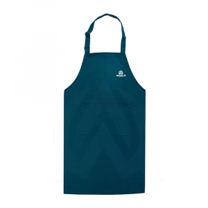 Waterproof polyester cotton canvas garden barista kitchen chef cooking work apron with logo