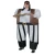 Import Waterproof Polyester Inflatable Fat Full Body Costume  Blow up Pirate Inflatable Costume for Halloween Party Cosplay Free Size from China