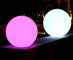 Waterproof remote control wireless rechargeable led swimming pool light christmas decorations led light