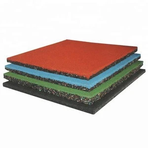 Waterproof residential fitness gym rubber flooring for gym room