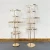 Import Wedding props metal electroplating flower stand wedding hotel banquet hall stage decoration ornaments from China