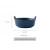 Import Western Ceramic Binaural Bakeware Solid Color Round Food Plate Baking Pan Dish Tray Breakfast Tray from China