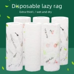 Wet and Dry Cleaning Supplies Kitchen Paper Towels Disposable Lazy Rags