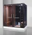 Import Wet steam sauna room wood sauna and steam bath combined room from China
