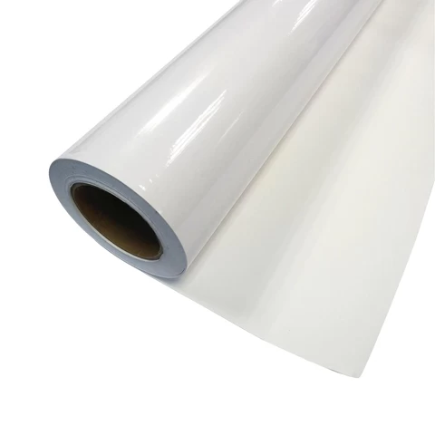White printable self adhesive pvc vinyl for indoor advertising and outdoor advertising