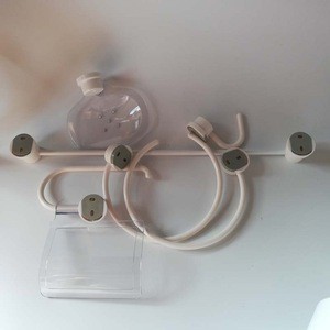 Wholesale 5pcs wall mount cheap bathroom accessories products sets, bath fitting