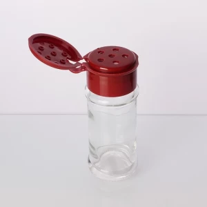 Wholesale 90ml cylindrical glass jars salt pepper herb seasoning spice jars spice jars