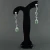 Import Wholesale 925 Sterling Silver Natural Emerald Gemstone Earrings Jewelry Dangle And Drop Earrings Present Supplier Manufacturer from India