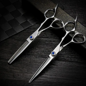 Wholesale and custom hairdressing scissors barber scissors set