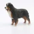 Import Wholesale Artificial Cute Bernese Mountain Dog Decorative Resin Crafts Figurines Arts And Crafts from China
