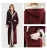 Import wholesale Autumn and winter women night robe soft coral velvet bathrobe waist belt one-piece loungewear with hoodies from China