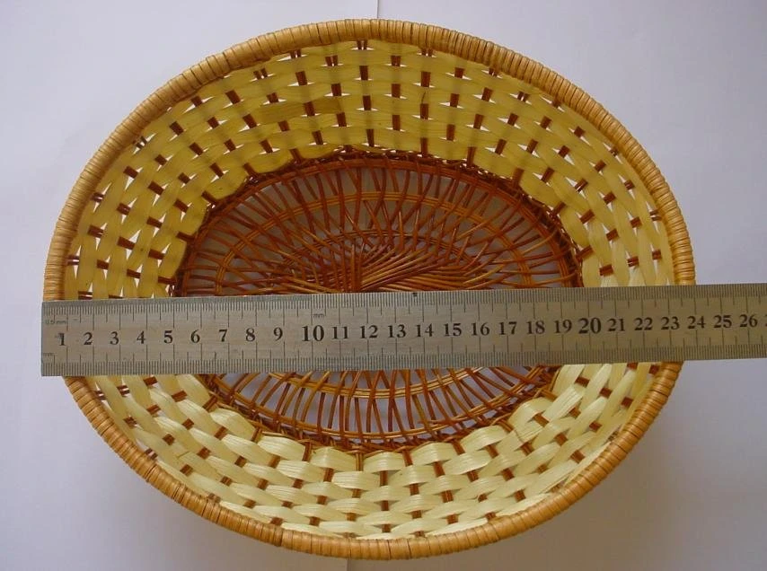 Wholesale bamboo basket handmade square basket