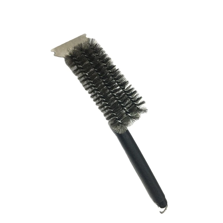 Wholesale BBQ Cleaner Accessories BBQ Grill Brush Steam Cleaning Stainless Steel Brush Grill Brush and Scraper