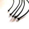 Wholesale black and white strong elastic cord 1.5mm, 1.8mm, 2mm, 3mm bungee shock cord