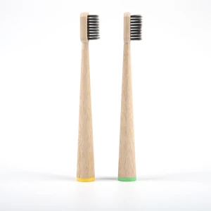 Wholesale bpa free custom eco friendly organic charcoal infused bamboo toothbrush