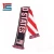 Import Wholesale Cheap Ecuador  Knitted Jacquard Soccer Scarf for sport football fans cheering from China