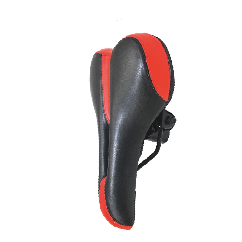 Wholesale Cheap Professional Wider Shock Comfortable Short Leather Bicycle Race Bike Saddle
