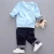 Import wholesale children&#039;s clothing sets with long sleevecotton  shirt and pants from China
