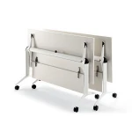 Wholesale combined multifunctional folding training table with caster foldable conference table