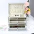 Import Wholesale creative drawer mirror glass velvet jewelry box earrings necklace ring storage box from China