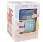 Wholesale Creative styling ATM piggy bank,  automatically save Safe money saving box ,Mini cartoon piggy bank saving money