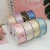 Import Wholesale Custom Gold Foil Strip Printed Gift Wrap Ribbon 25MM from China