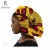 Import Wholesale Custom Peacock Picture African Ankara Wax Print Shower Caps from China