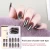 Import Wholesale False Nails tip 23 Design Full Cover Long Press on Nails Colors Artificial Fingernails Custom Art Nail Tips Set from China