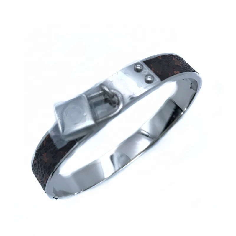 Wholesale fashion brands jewelry 316L stainless steel bracelet