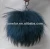 Import Wholesale Fluffy Keychain Raccoon Fur Pom Pom For Bag Or Car from China