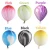 Import Wholesale helium birthday party decoration marble rainbow latex balloon from China