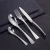 Import Wholesale High Grade Flatware Hotel Travel Stainless Steel Cutlery Knife Fork Spoon set from China
