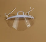 Wholesale high quality transparent plastic face mouth cover face shield mouth shield nose cover
