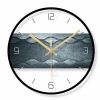 Wholesale High-transparent acrylic decoration desktop & hanging  wall clock in different size and shape