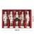 Wholesale Home Decorating 5pcs White Wooden Toy Soldier Nutcracker Craft Ornaments 13cm Xmas Doll Christmas Kid Table Decoration