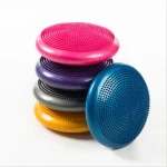Wholesale inflatable balance yoga disc Yoga balance ball disc massage cushion